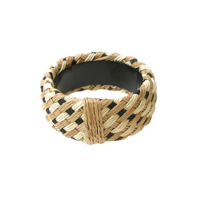 Modeschmuck Armreif geflochten